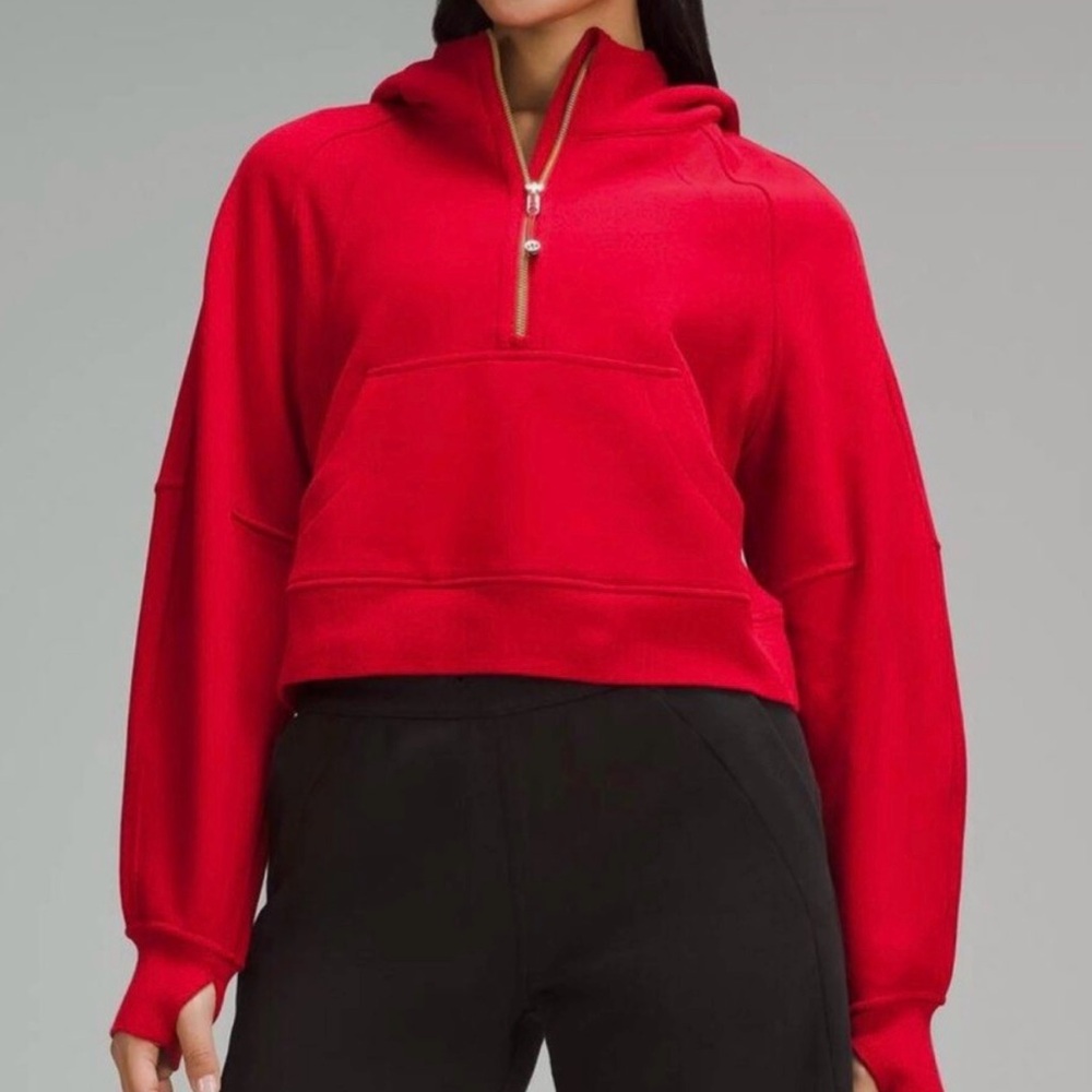 Lululemon Athletica Bold Red Hoodie